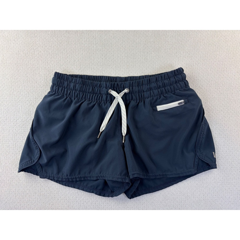 Vuori Clementine Shorts Navy Blue Athletic Running Training VW304 Womens XS
